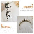 thumbnail image 2 of Tiara de diamantes de imitación, tiara nupcial, corona, tocados para banquetes de boda, fiesta de graduación y baile, 2 of 7