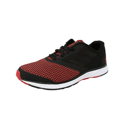 Adidas Men's Edge Rc Black / Red Ankle-High Running Shoe - (Best Sneakers For Overpronation Control)