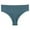 Blue, variant on Women's Thongs, Women Plus Size Underwear G-Strings, Solid Color T-back Briefs, ,No Line Breathable Comfortable Panties Undies for Women