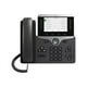 Cisco IP Phone 8841 - Téléphone VoIP - SIP, RTCP, RTP, SRTP, SDP - 5 Lignes - Charbon de Bois – image 2 sur 3