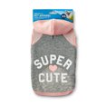 thumbnail image 6 of Vibrant Life Super Cute Cat and Dog Hoodie, Pink, XS, 6 of 8