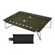thumbnail image 5 of Mesa plegable para acampar, mesa de playa, multiusos, estable, muebles de camping para exteriores Verde, 5 of 9
