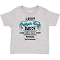 thumbnail image 3 of Inktastic Happy Father's Day Best Ever Boys or Girls Baby T-Shirt, 3 of 5