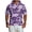 Purple#087, variant on UDAUDU Camo Shitr for Men with Hood Lightweight Breathable Short Sleeve Hooded Gym Workout 2026 Fall Trendy Sweatshirt Black 4XL