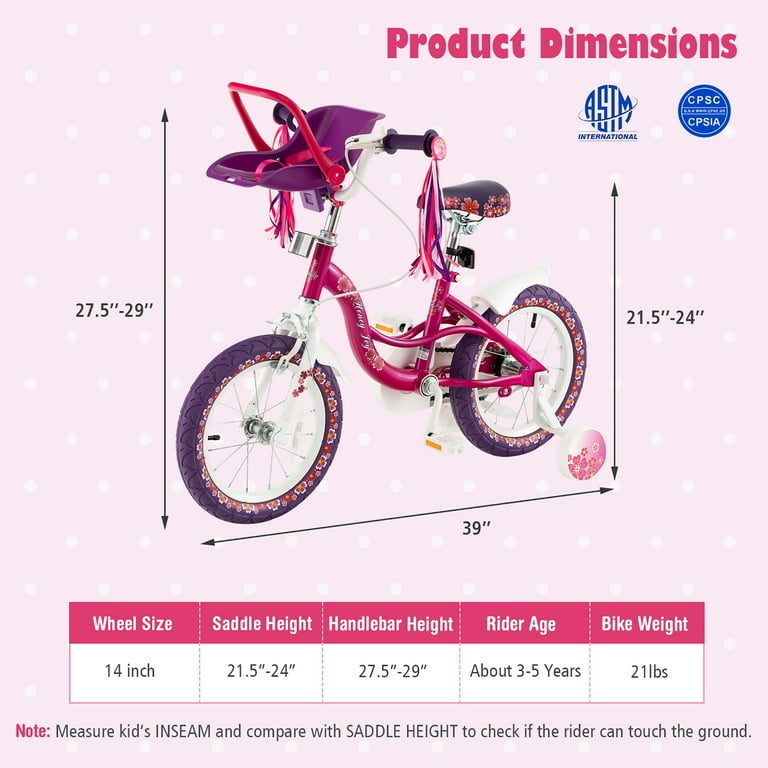 Cycle for 14 2025 years girl