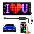thumbnail image 4 of Wweixi LED Car Sign Programmable LED Car Sign Car Sign Sign APP Control Party Supplies 12*68cm, 4 of 6
