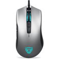 thumbnail image 1 of Souris de Jeu, Capteur Optique 12000 DPI - Éclairage Chroma RGB - 7 Boutons Programmables - Interrupteurs Mécaniques Argent Titane, 1 of 8
