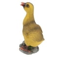 thumbnail image 6 of Duck Ornament Resin Animal Figurine Home Decoration Decor Gift for Office Desktop Grey, 6 of 8