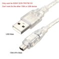thumbnail image 4 of USB AM to 4P 1394 points IEEE1394 FireWire cable USB to 4P DV camera cable, 4 of 5