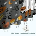 thumbnail image 6 of Halloween Cute Ghosts with Boo Shower Curtain 36"x72" ,Bathroom Decorative Shower Curtains Set with 12 Hooks,Modern Waterproof Washable Shower Curtain, 6 of 6