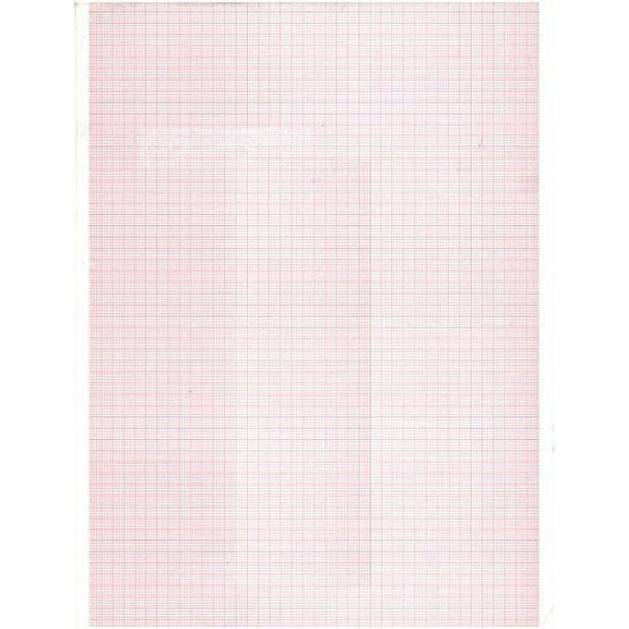 ECG Paper for Quinton 4500 (216mm X 280mm X 218sheets) - 18416-001 and 018416-002 (1)