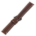 thumbnail image 2 of Rosnek Soft Leather Watch Band Strap, 18/20/22/24mm Replacement Bands, Vintage Smartwatches Wristband, 2 of 5