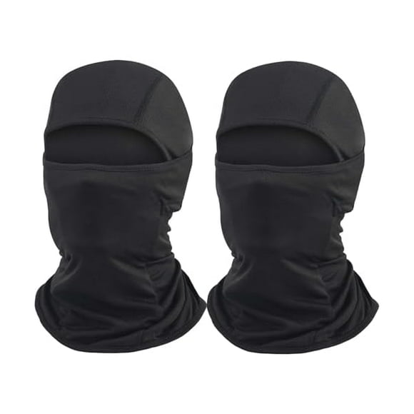 AoVoTo 2 Pack Ski Mask for Men Women Balaclava Face Mask Full Head Shiesty Masks for Football Motorcycle UV Protection