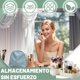 thumbnail image 5 of Organizador de Maquillaje, 5 Ranuras Organizador de Escritorio Giratorio 360 Grados, Estante para Brochas de Maquillaje para Pintalabios, Perfumes, Skincare, L&aacute;pices (Blanco), 5 of 7