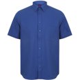 thumbnail image 1 of Henbury - Camisa Transpirable para trabajar de manga corta accion anti-bacterial Hombre/Caballero - Trabajo/Fiesta/Verano (Azul), 1 of 4