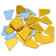 thumbnail image 1 of Unique Bargains 30Pack Irregular Acrylic Sew on Mirror Pieces Rhinestones Beads, Gold 28x27mm, 1 of 6