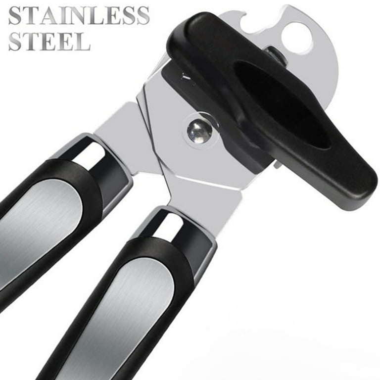 Meidong Can Opener, 3-In-1 Can Opener Manual Smooth Edge, Bottle