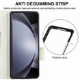 thumbnail image 5 of Dteck for Samsung Galaxy Z Fold 4 Wallet Case with 6 Credit Card Slots and S-Pen Slot,RFID Blocking Multi Card Function Magnetic Clasp Kickstand for Man Women, White, 5 of 7