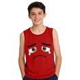 thumbnail image 4 of Camisola de Niños Pequeños 3-15 Años sin Mangas Tela Suave Impresión Gradiente para el Uso Casual Y Ocasiones Especiales, 4 of 8