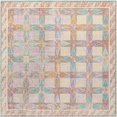 thumbnail image 1 of Unique Loom 3125355 8 x 8 Pi. Sérénade Austin Carré Tapis&44; Multi Couleur, 1 of 1