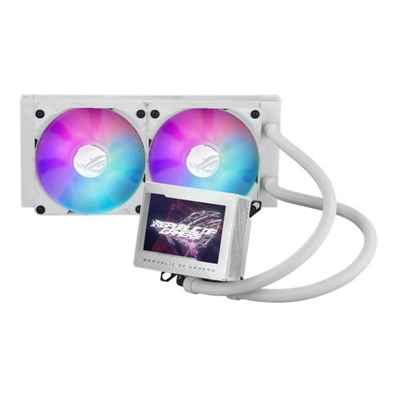 ASUS Fan ROG RYUJIN III 240 ARGB WHT AIO liquid CPU cooler with 240mm radiator
