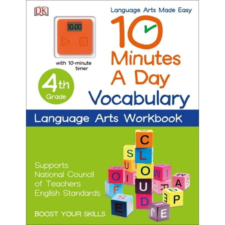 10 Minutes a Day: Vocabulary, Fourth Grade : Supports National Council of Teachers English (Best English Teacher Ever)