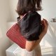 thumbnail image 4 of Bolso de hombro con patrón de cocodrilo, bolsos de mano para mujer, bolsos de cuero brillante (rosa) Tmvgtek Para estrenar, 4 of 9