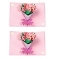 thumbnail image 6 of Worgeous  2 Pcs Wedding Anniversary Card Carnation Greeting Special Occasion Cards Mother, 6 of 8