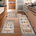 thumbnail image 2 of Kitchen Rugs Sets of 3 Non Slip Washable Kitchen Mats for Floor, Waterproof Kitchen Runner Rug, Floor Mat Carpet for Entryway, Laundry, Sink, Hallway, Bathroom, 2 of 12