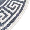 thumbnail image 6 of Unique Loom Outdoor Coastal Collection Area Rug - Caye (7' Round Navy Blue/Ivory), 6 of 9