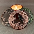 thumbnail image 2 of Toppers de Metal BLESIY para Quemar Uniformemente Jar Candle Accesorios de Decoración bronce, 2 of 7