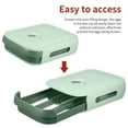 thumbnail image 2 of Egg Storage Box Drawer Type Refrigerator Dumpling Organization Gadgets Drawer Organizer Fresh Keeping Food Stackable Holder Home Kitchen Gadgets Green, 2 of 9