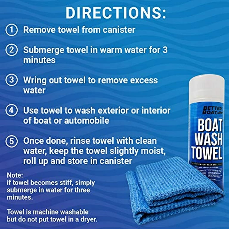 Super Absorbent Towels Drying Chamois Cloth Synthetic Smooth Boat Cooling  Towel Shammy Towel for Car Drying Towel Marine Grade Car Towel Cleaning