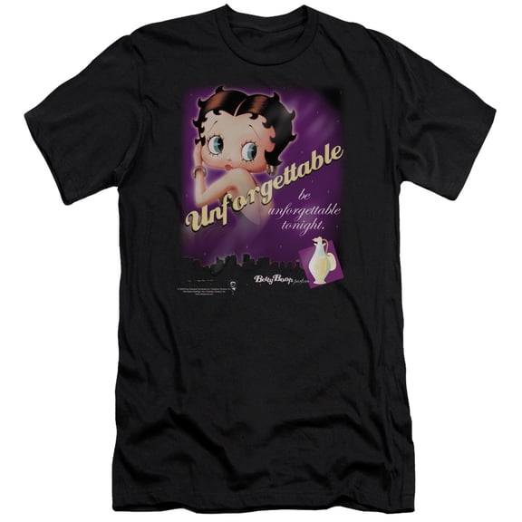 Betty Boop - Unforgettable - Premium Slim Fit Short Sleeve Shirt - Medium