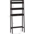 UTEX 3Shelf Bathroom Organizer Over The Toilet, Bathroom Space saver