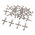 thumbnail image 1 of 20 Piezas Colgantes de para Accesorios de Artesanía de de Joyería Sunnimix Antiguo colgante de dijes cruzados, 1 of 8