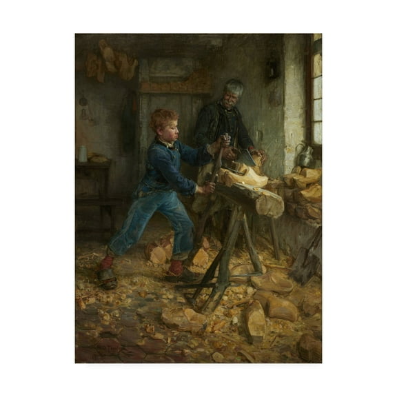 Henry Ossawa Tanner 'The Young Sabot Maker' Canvas Art