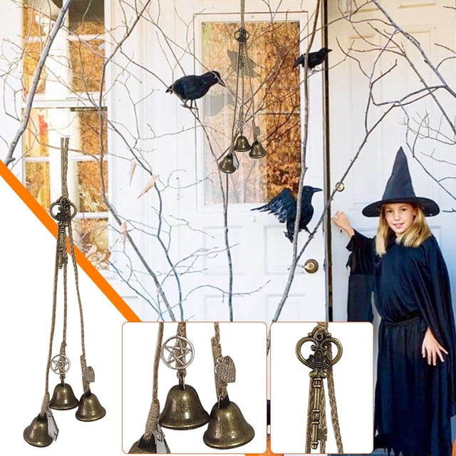 TIMIFIS Wind Chimes Door Hanger Wind Chimes Positive Energy Decor Home Protection Bells Handmade Decor - Fall