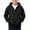 BIJ36-Black, variant on Lumtrix Boys Zip Up Hoodie Sweatshirt Teens Long Sleeve Fleece Preppy Sweatshirts With Kangaroo Pockets Black 150