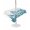 LightBLue, variant on Outdoor Tablecloth with Umbrella Hole for Patio/Picnic/Party/Camping, Turquoise Jellyfish Coastal Waterproof Table Cloth Rectangle Table Cover Washable, Summer Ocean Seaweed Vintage (60"x 84")