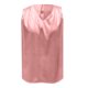 thumbnail image 5 of Top sin mangas de satén con cuello en V para mujer, para el verano, blusa informal transpirable de poliéster de color liso, 5 of 6