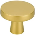 thumbnail image 6 of YIHATA 6 Pack Brass Parow Kitchen Cabinet Knobs or Drawer Knobs,Cabinet Hardware（Gold）, 6 of 7