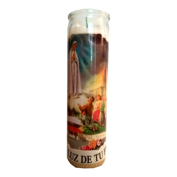 Our Lady of Fatima (Ntra. Senora de Fatima) Devotional Candle (La Luz