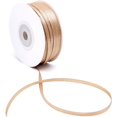 thumbnail image 1 of LAICAIW Champagne Ribbon-Solid Color Thin Satin Ribbon,1/8 inch x 100 Yards Double Face Gift Ribbon for Crafts, 1 of 4