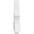 thumbnail image 3 of 48"W x 24"H x 4"D x 6"F, 12/12 Pitch, Redmond Architectural Grade PVC Gable Bracket, 3 of 8