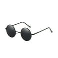 thumbnail image 1 of Lunettes de Soleil Rétro Rondes Miroir pour Hommes Femmes Lunettes pour Hommes Lunettes de Soleil Verres Lunettes de Sport d'Extérieur, 1 of 8