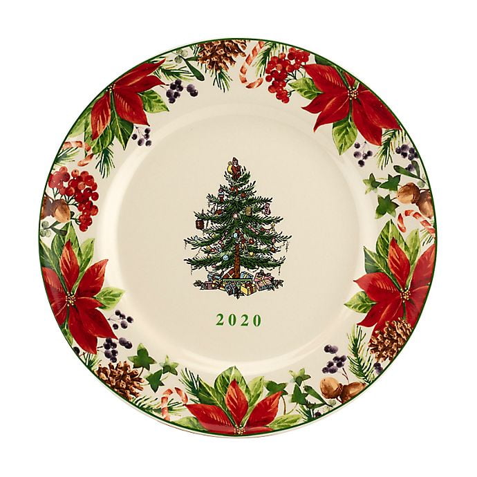 Spode Christmas Tree 8Inch 2020 Annual Collector's Plate in White - Walmart.com