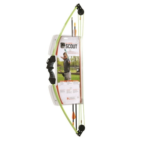 Bear Archery Scout Bow Set Flo Green SKU: AYS6000GR with Elite Tactical (Best Elite Bow For Hunting)