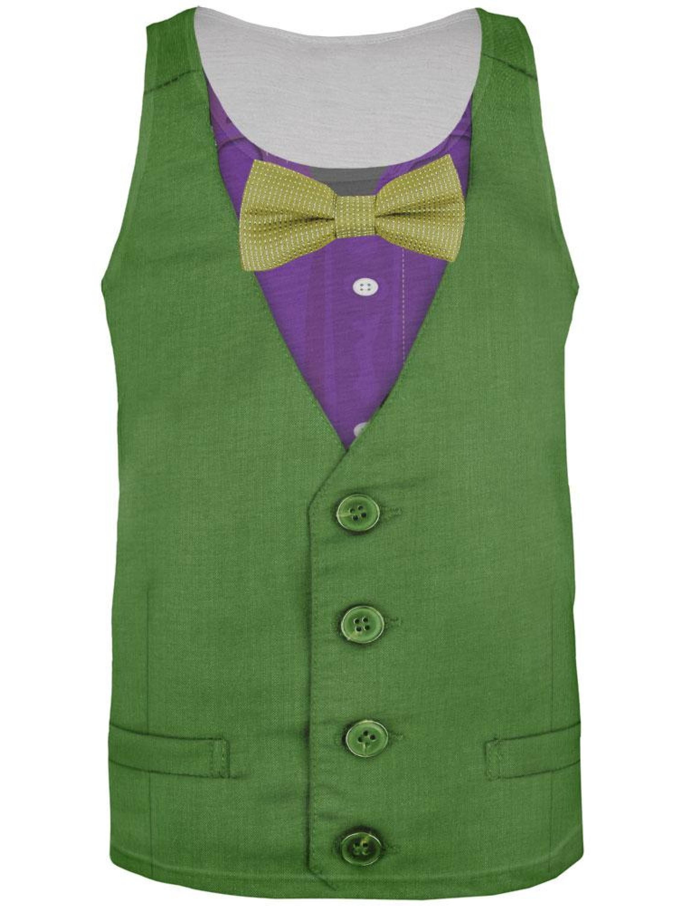 Purple Vest Costume All Over Adult Tank 