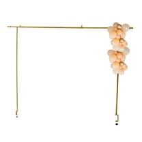 Miumaeov 3.28ft Tall Arch Stand Adjustable Tabletop Flower Stand Balloon Frame For Wedding Ceremony Party Decoration